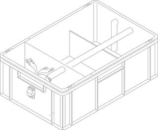 BOSCH Ersatzteil TTNR: 63045221 Behälter NE1.1 V2 (=2 Druckschalter)