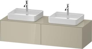Duravit WT-Unterschrank White Tulip 160x55cm, 2 A, T g, Ei L/ohne Beleucht.