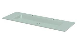 Einbau-Waschtisch BetteAqua A072 140x49,5cm, HLW2, salvia
