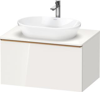 Duravit Waschtisch-Unterschrank D-Neo 80x55cm, b geb/w g, 1 A, 1 Pl, wandh