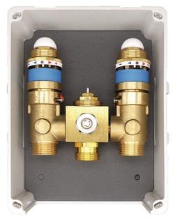 USH Einzelraumregelung Duo mit 2xRTB/1x TH-Funktion