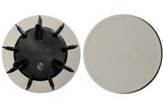 Kaldewei Ablaufdeckel KA 90 emailliert, warm grey 10