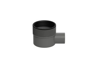 ESS Siphongehäuse Multi Ausgang 50mm, Abgang waagerecht