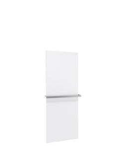 Zehnder Design-Elektroh fina Lean b FIFE-130-050/D, 1300x500mm, we Aluminium