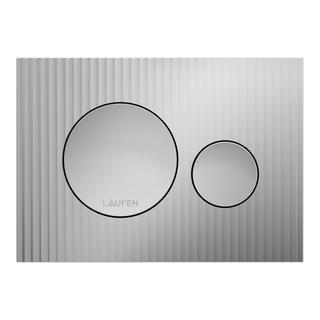 Laufen WC-Betätigungspl. Moondance INEO 2-Mengen-Spülung, chrom matt
