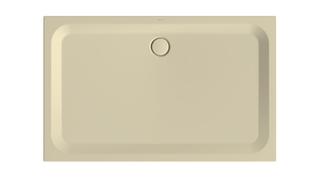 Duschwanne BetteUltra 5967 160x100x3,5cm, Mini-Wannenträger, cream