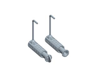 VitrA Mont.-Set f Mod. b März 2018 V-Fit 135mm, für Wand-WC