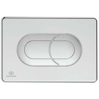 IS WC-Betätigungsplatte P1 Solea 215x10x145mm, pneumatisch, chrom