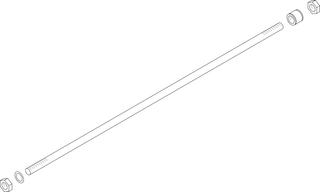 BOSCH Ersatzteil TTNR: 5526060 Ankerstange M16x2015 G515/12 everp