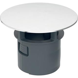 Geberit Ventilabdeckung m i. Ü, f WT-An., hgl verchr., Kunstst.