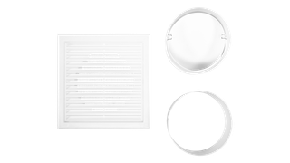 Blauberg Anschlussstutzen BlauPlast Länge 9cm, RS-Klappe