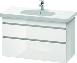 Duravit WT-Unterschrank DuraStyle 100x45,3cm, we. hgl, 2 SchKa., wandh