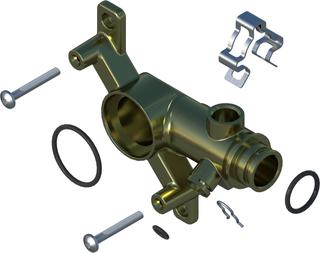 BOSCH Ersatzteil TTNR: 8737606024 Adapter Pumpe (Messing)