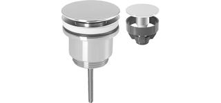 FORMAT Tec Design-Ablaufventil-Set für Becken ab Stärke 0.1mm, chrom
