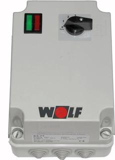 Wolf 3-Stufenschalter E3-7T-2 Motorschutzschalter 7A, 230 V