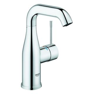GROHE Waschtisch-Einhebelmischer Essence 1/2", M-Size, glatter Körper, chrom
