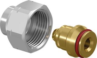 Uponor Klemmringverschraubung Vario 14x1,6mmx3/4" IG, Eurokonus