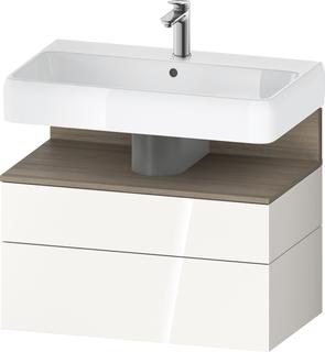 Duravit Waschtisch-Unterschrank Qatego 79x47x59cm, E ter/we g, 1 Kast, m B