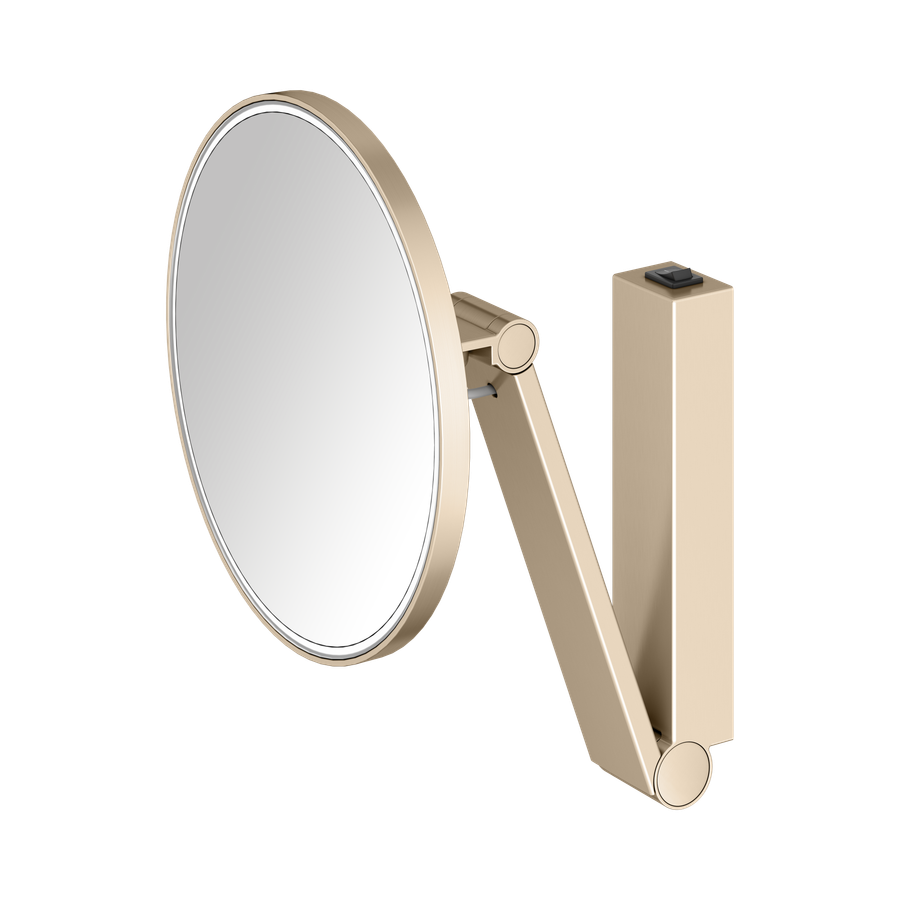 Artikelbild 6 des Artikels „Keuco Kosmetikspiegel iLook_move d 212mm, bel, m Wipp., S-Arm, bron geb. bronze gebürstet“