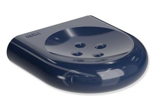 HEWI Seifenhalter 477 97mm, mit Noppen, stahlblau
