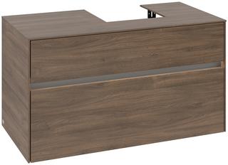 V&B Waschtischunterschrank Collaro 100x54,8x50cm, WT r, LED 7,3 W, Ariz. Oa