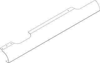BOSCH Ersatzteil TTNR: 8738211442 Platte oben rechts