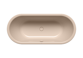 Kaldewei Badewanne CENTRO DUO oval 128 180x80cm, Vollantislip, bahamabeige