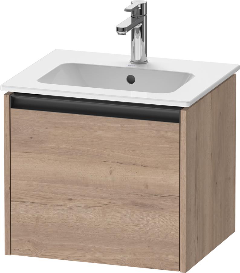 Artikelbild 1 des Artikels „Duravit Waschtisch-Unterschrank Ketho.2 51x42x44cm, 1 Ausz., wandh, Ei marm. eiche marmoriert“