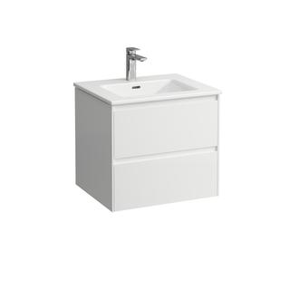 Laufen Waschtisch-Set PRO S Base 120x50, we., 2 Schubladen, weiß glänzend