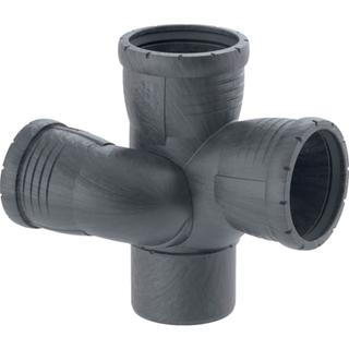 Geberit Schachtbogenabzweig Silent Pro DN100/70/90, 87,5G, R, I-Rad., Schalld.