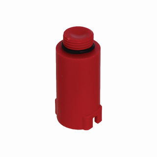 KÖRO Baustopfen 1/2", rot Kst.