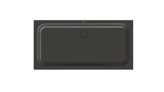 Duschwanne BetteSupra 5956 160x80x6,5cm, Glasur, slate
