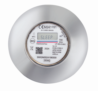 WG Unimeter ElectronicFlow TWO in ONE WG mit Rosette