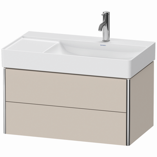 Duravit Waschtisch-Unterschrank XSquare 78,4x46x39,7cm, B re, Tau, Nussb mitt