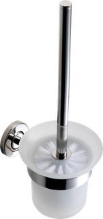 AR WC-Bürstenhalter, MEDIUS, Edst., 115x340x140 mm, AP, hgl, Bürste, Becher
