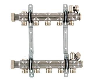 Strawa Heizkörperverteiler e-class 52 10 HK, Baul. 545mm, m SFE, o. Kugelhahn
