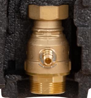 Tuxhorn Absperrkugelhahn tubra DN 20, ÜWM G1xG1, für PGR