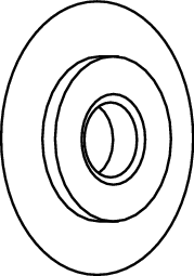 TECE Ersatzschneidrad 14-63mm, für Rohrabschneider