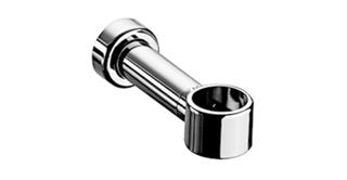 Schell WC-Spülrohrschelle verchromt, Kunststoff, für WC-Spülrohr