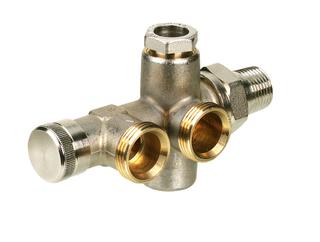 Danfoss Kupplungsgehäuse RA-KW R 1/2, f 2-Rohranl., WA, Absp.fkt.