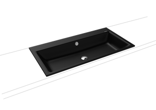 Kaldewei Einbau-Waschtisch PURO 3152 90x46cm, o. Hahnl., we., P-E, sw ma 100