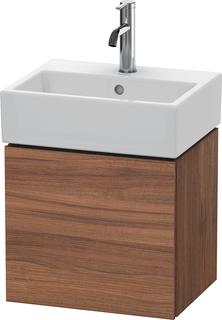 Duravit Waschtisch-Unterschrank L-Cube 43,4x34,1x40cm, wandh, Tür li, Nussb Nat