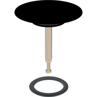 GE Ventilstopfen d72/35x5,5 für BW Ablauf, mattschwarz