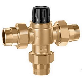 Caleffi Thermomischer 5231 1 1/4", Kv 7,6 (m3/h), MS-Geh. 35-65 GrC