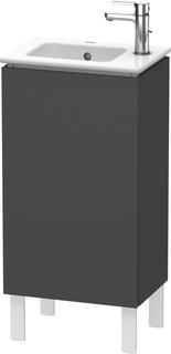 Duravit Waschtisch-Unterschrank L-Cube 42x29,4x70,4cm, steh., Tür re, graph ma