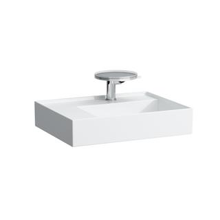 Laufen Waschtisch KARTELL 60x46cm, Ab li, o. ÜL, 3 HL, we. LCC act