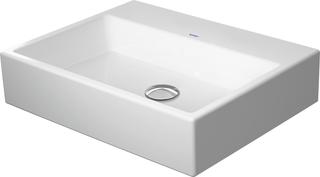 Duravit Aufsatzb. geschliffen Vero Air 60x47cm, o. ÜL, m HLB, o. HL, we WG