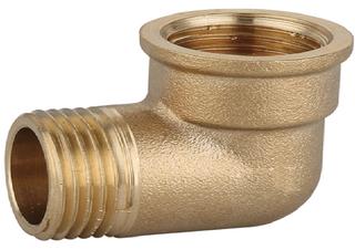 IBP Winkel 90Gr S.8000 8092M 1 1/4" IG/AG Messing