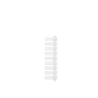 Zehnder Design-Heizkörper Yucca Asym YAZSL130040EAZD, 1304x378mm, we. Alu