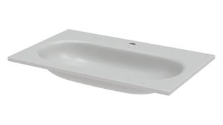 Waschtisch A216-Einbau BetteComodo 80x49,5cm, HLW1, PW, silver